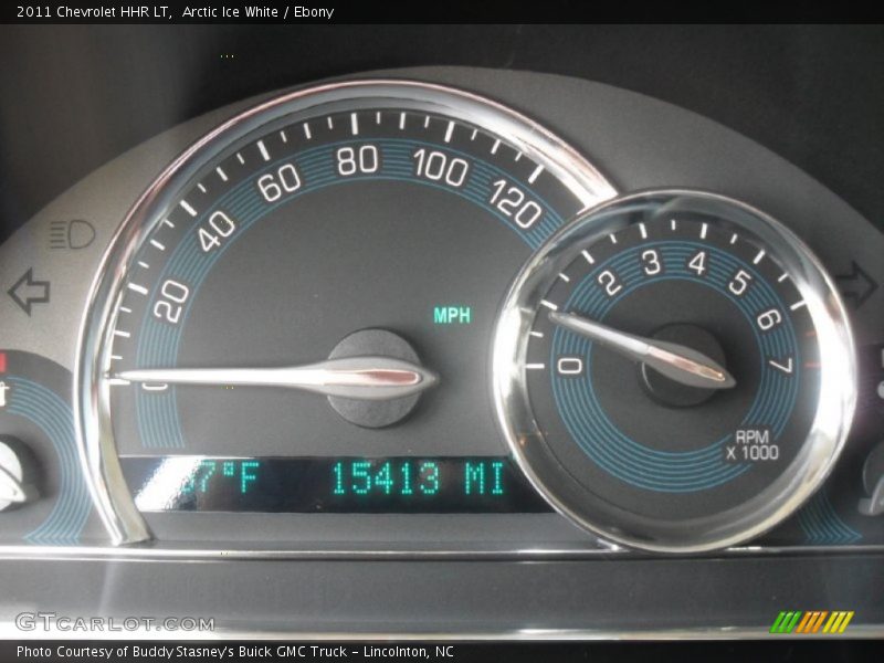 Arctic Ice White / Ebony 2011 Chevrolet HHR LT