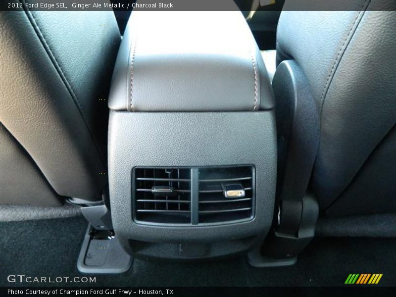 Ginger Ale Metallic / Charcoal Black 2012 Ford Edge SEL