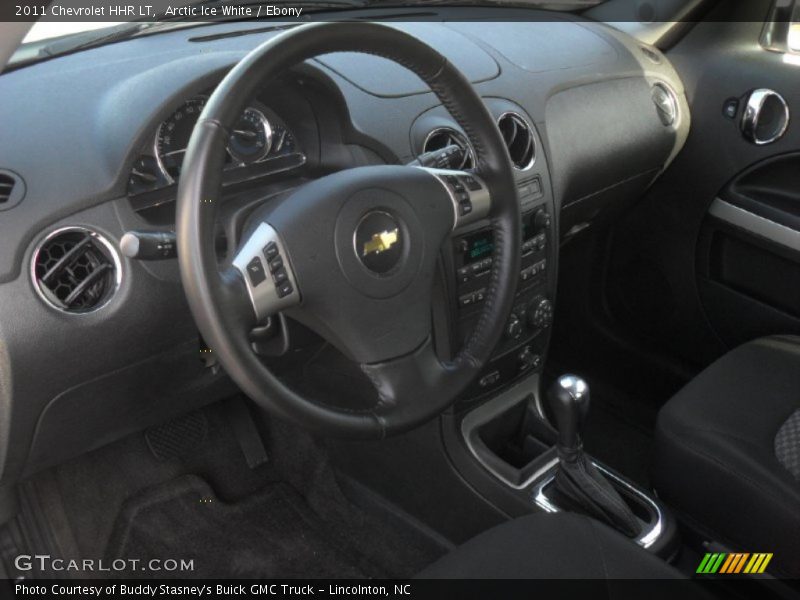 Arctic Ice White / Ebony 2011 Chevrolet HHR LT