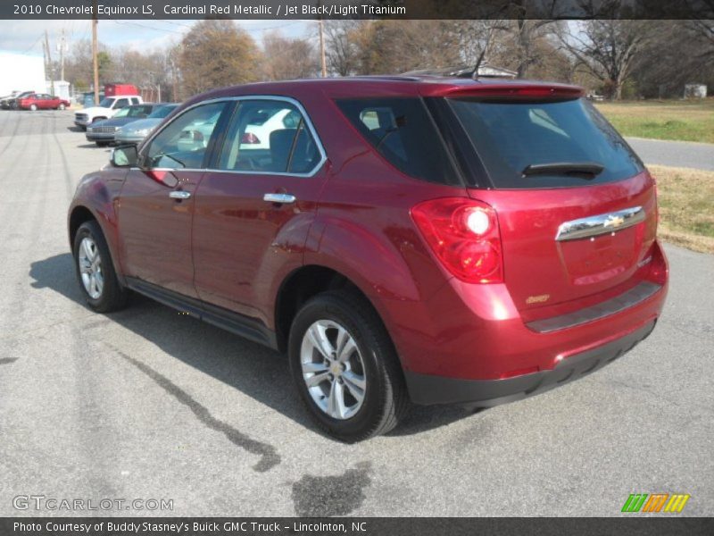 Cardinal Red Metallic / Jet Black/Light Titanium 2010 Chevrolet Equinox LS