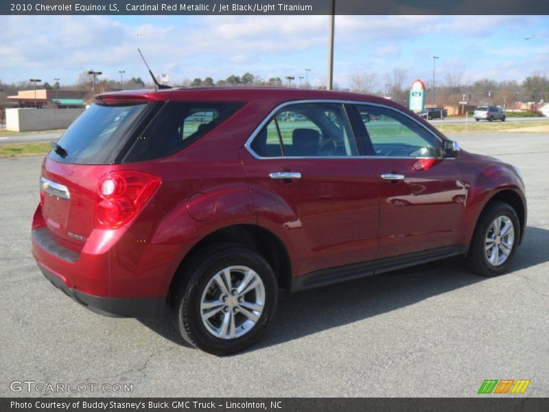 Cardinal Red Metallic / Jet Black/Light Titanium 2010 Chevrolet Equinox LS
