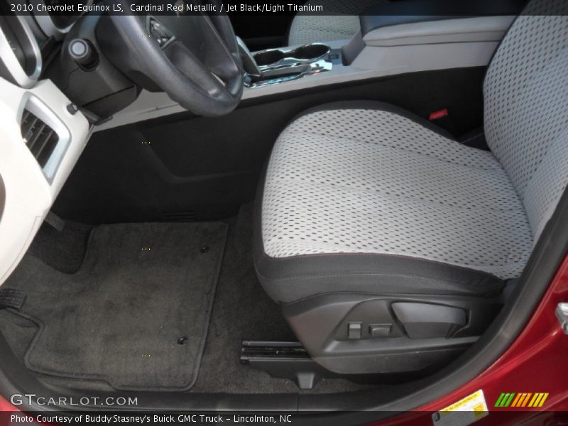 Cardinal Red Metallic / Jet Black/Light Titanium 2010 Chevrolet Equinox LS