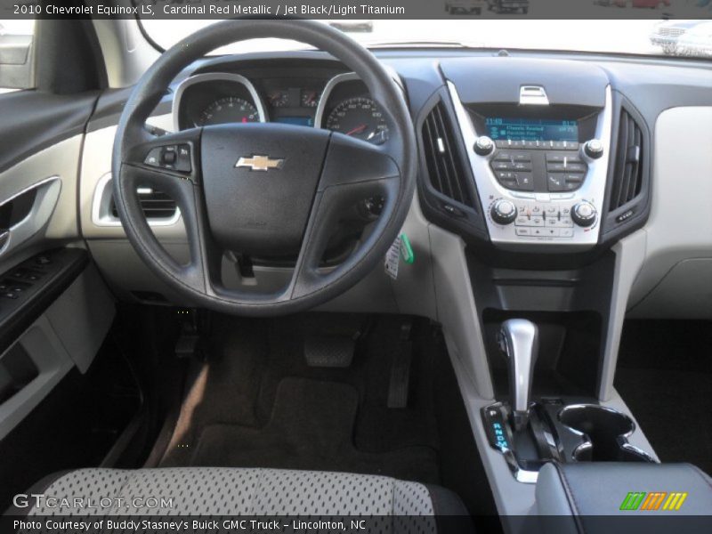 Cardinal Red Metallic / Jet Black/Light Titanium 2010 Chevrolet Equinox LS