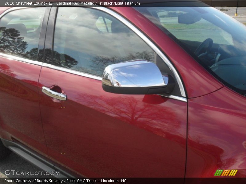 Cardinal Red Metallic / Jet Black/Light Titanium 2010 Chevrolet Equinox LS