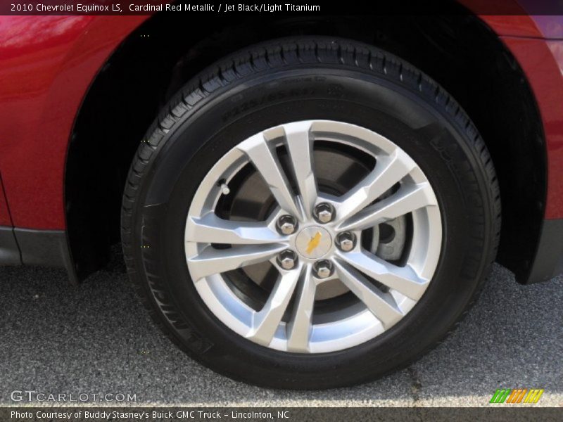 Cardinal Red Metallic / Jet Black/Light Titanium 2010 Chevrolet Equinox LS