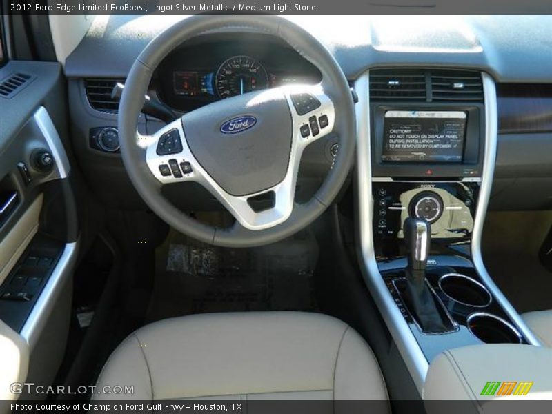 Ingot Silver Metallic / Medium Light Stone 2012 Ford Edge Limited EcoBoost
