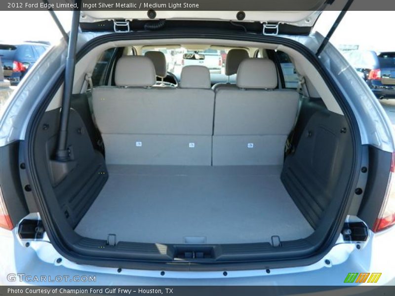 Ingot Silver Metallic / Medium Light Stone 2012 Ford Edge Limited
