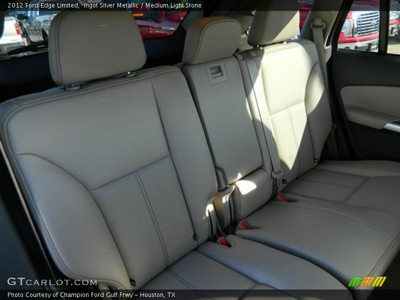 Ingot Silver Metallic / Medium Light Stone 2012 Ford Edge Limited