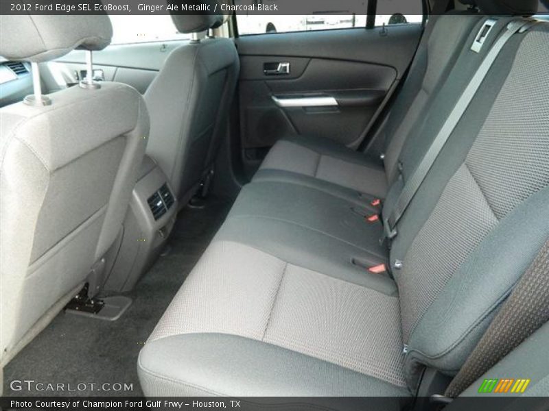 Ginger Ale Metallic / Charcoal Black 2012 Ford Edge SEL EcoBoost
