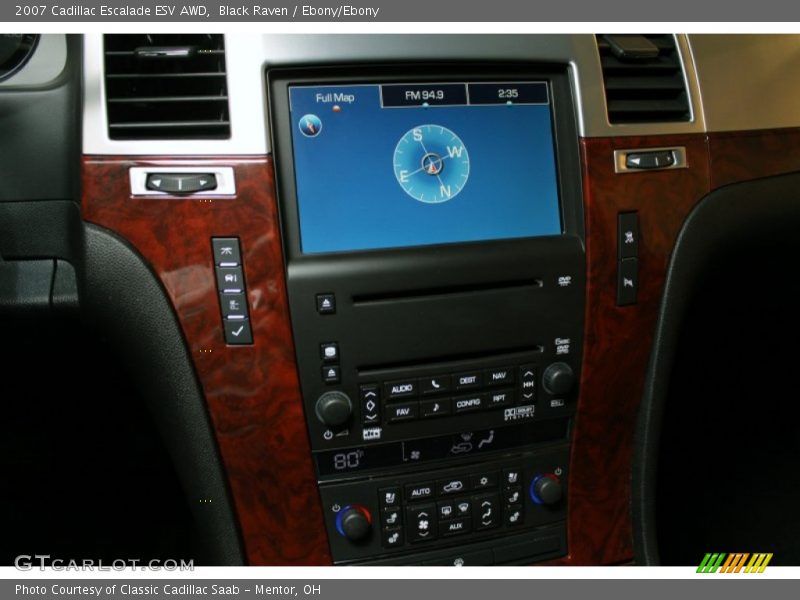 Black Raven / Ebony/Ebony 2007 Cadillac Escalade ESV AWD