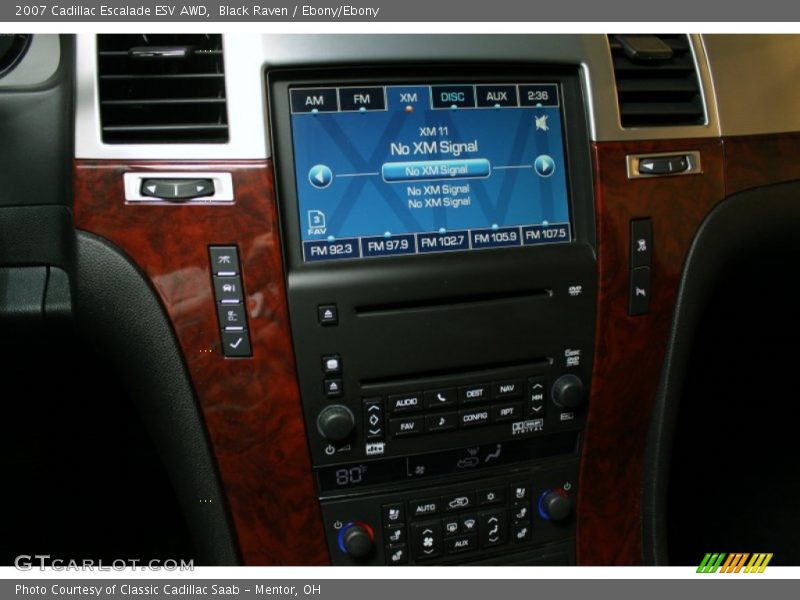 Black Raven / Ebony/Ebony 2007 Cadillac Escalade ESV AWD