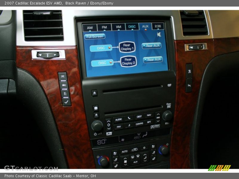 Black Raven / Ebony/Ebony 2007 Cadillac Escalade ESV AWD