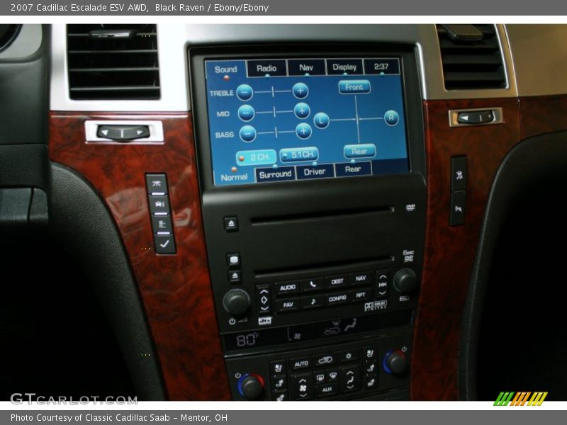 Black Raven / Ebony/Ebony 2007 Cadillac Escalade ESV AWD