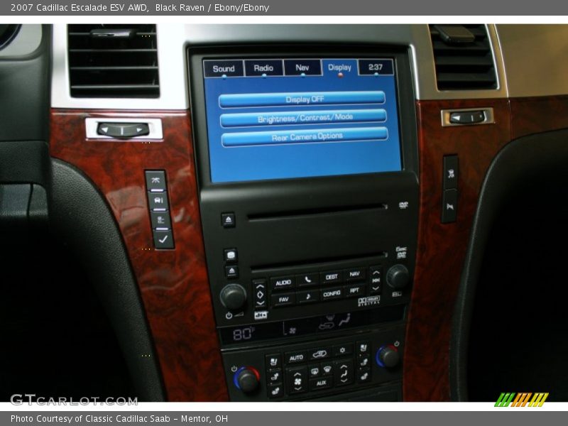 Black Raven / Ebony/Ebony 2007 Cadillac Escalade ESV AWD