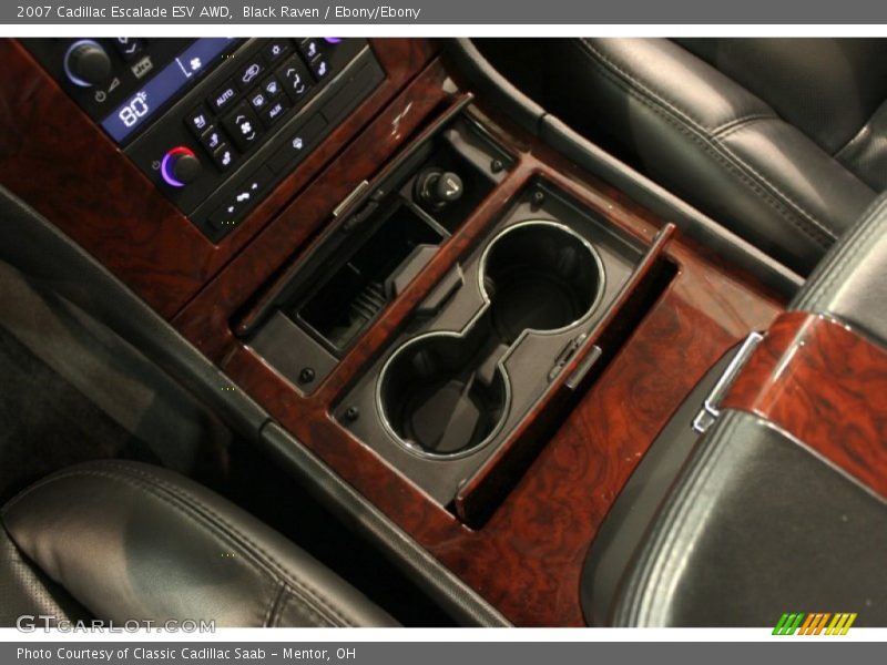 Black Raven / Ebony/Ebony 2007 Cadillac Escalade ESV AWD