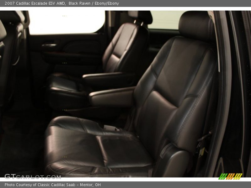 Black Raven / Ebony/Ebony 2007 Cadillac Escalade ESV AWD