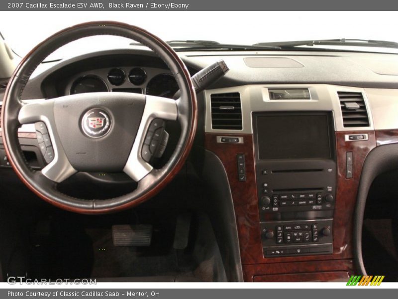 Black Raven / Ebony/Ebony 2007 Cadillac Escalade ESV AWD