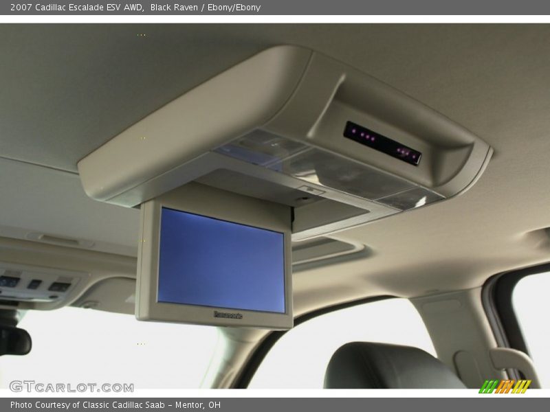 Black Raven / Ebony/Ebony 2007 Cadillac Escalade ESV AWD