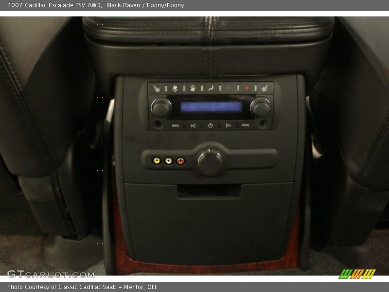 Black Raven / Ebony/Ebony 2007 Cadillac Escalade ESV AWD