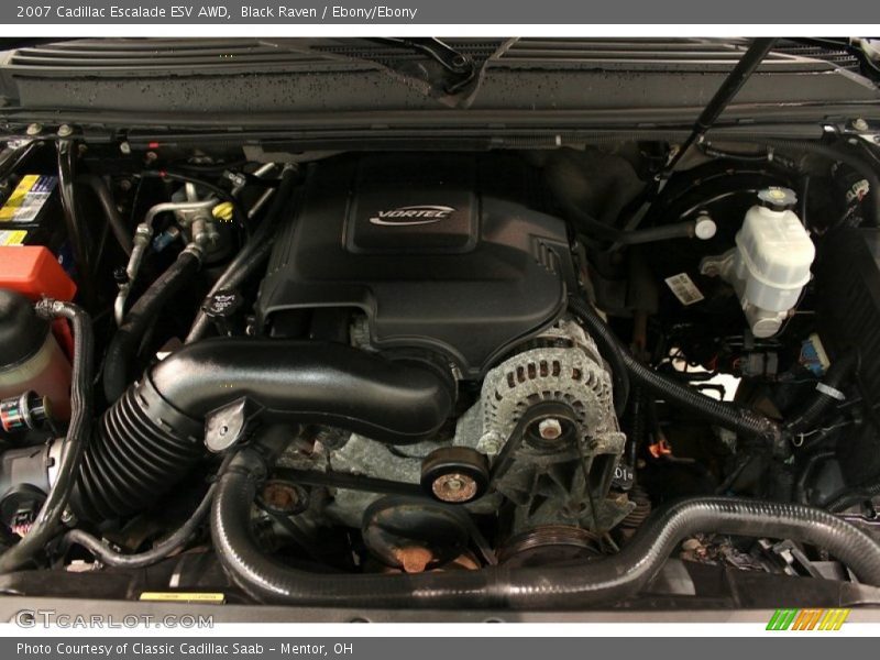 Black Raven / Ebony/Ebony 2007 Cadillac Escalade ESV AWD