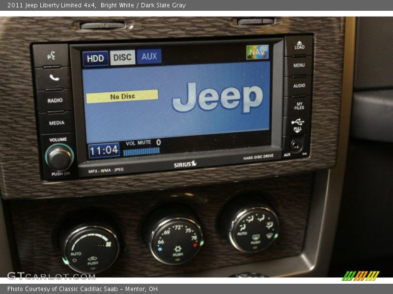 Bright White / Dark Slate Gray 2011 Jeep Liberty Limited 4x4