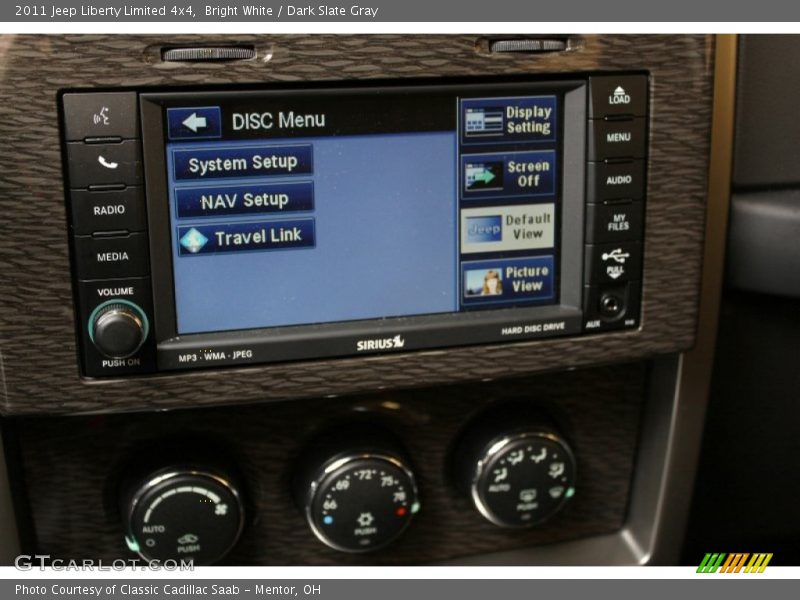 Bright White / Dark Slate Gray 2011 Jeep Liberty Limited 4x4