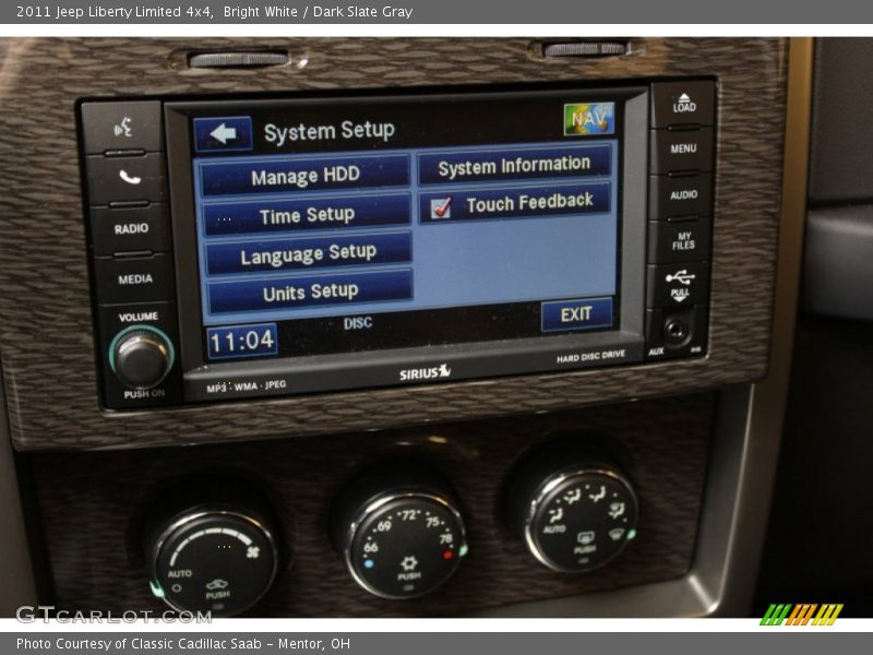 Bright White / Dark Slate Gray 2011 Jeep Liberty Limited 4x4