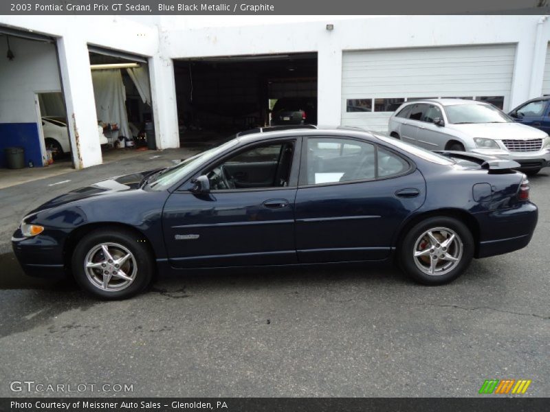 Blue Black Metallic / Graphite 2003 Pontiac Grand Prix GT Sedan
