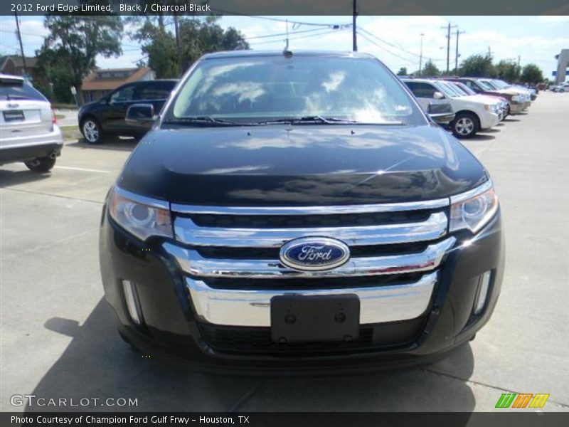 Black / Charcoal Black 2012 Ford Edge Limited