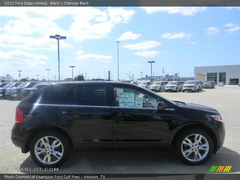 Black / Charcoal Black 2012 Ford Edge Limited