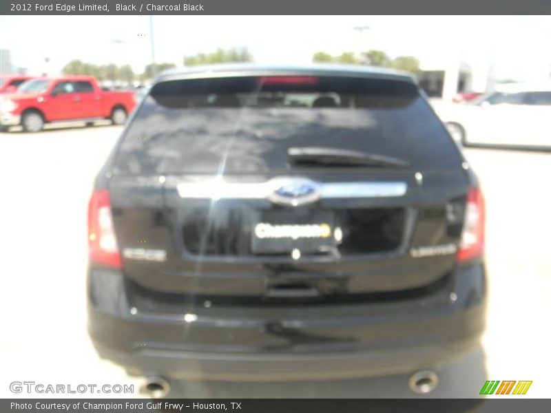 Black / Charcoal Black 2012 Ford Edge Limited