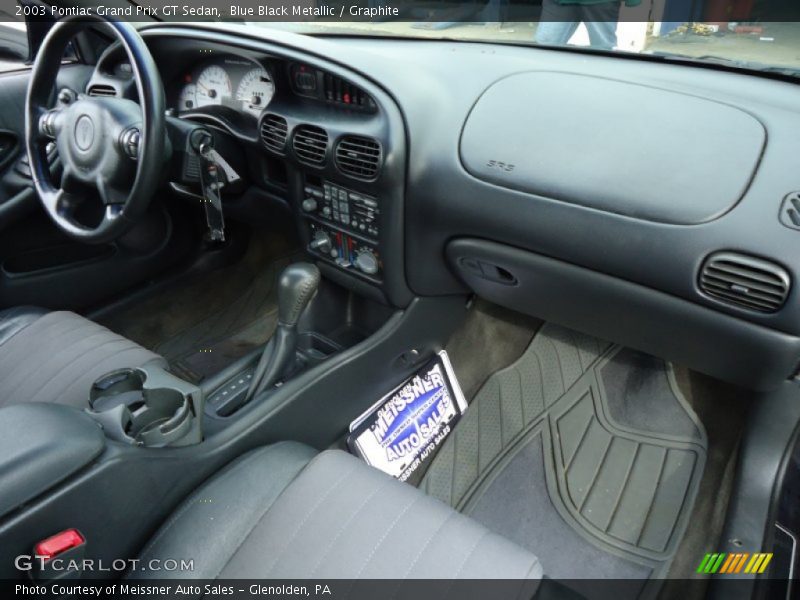 Blue Black Metallic / Graphite 2003 Pontiac Grand Prix GT Sedan