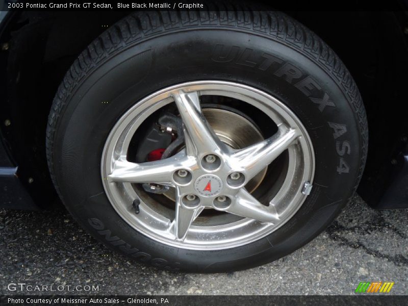 Blue Black Metallic / Graphite 2003 Pontiac Grand Prix GT Sedan