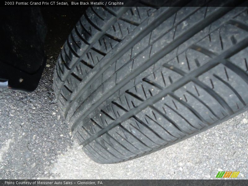 Blue Black Metallic / Graphite 2003 Pontiac Grand Prix GT Sedan