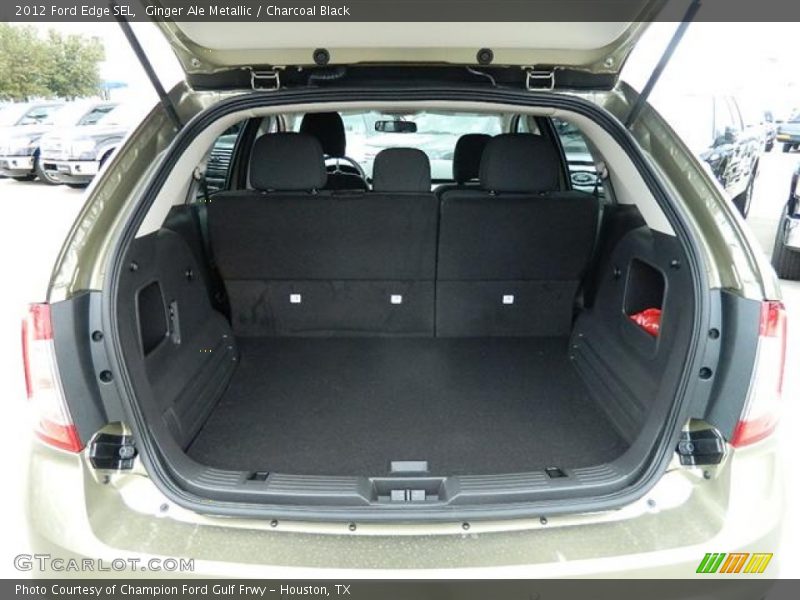 Ginger Ale Metallic / Charcoal Black 2012 Ford Edge SEL