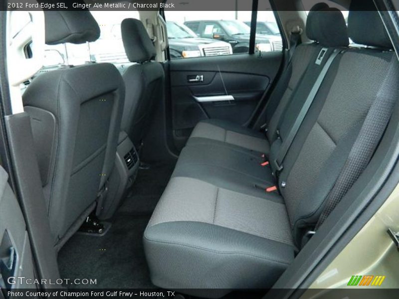 Ginger Ale Metallic / Charcoal Black 2012 Ford Edge SEL