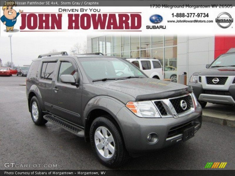 Storm Gray / Graphite 2009 Nissan Pathfinder SE 4x4
