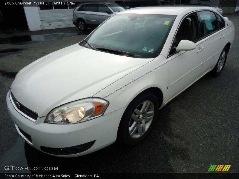 White / Gray 2006 Chevrolet Impala LT