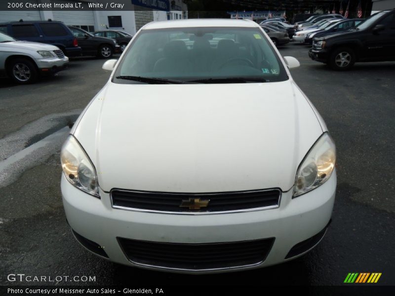 White / Gray 2006 Chevrolet Impala LT