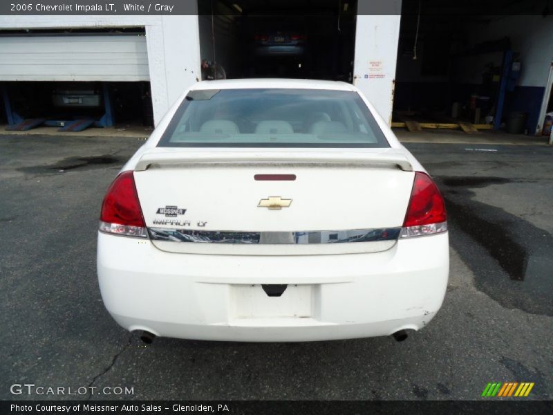 White / Gray 2006 Chevrolet Impala LT