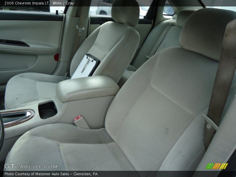 White / Gray 2006 Chevrolet Impala LT
