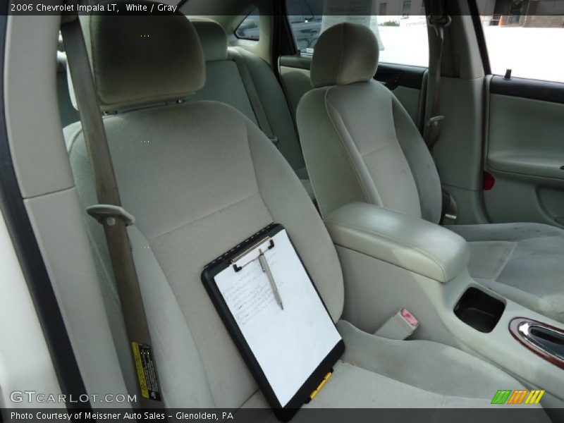 White / Gray 2006 Chevrolet Impala LT