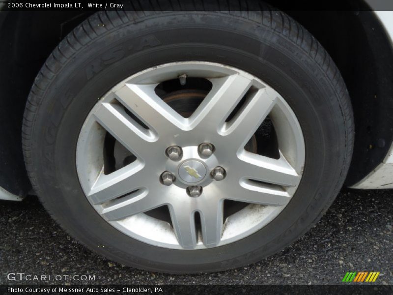 White / Gray 2006 Chevrolet Impala LT