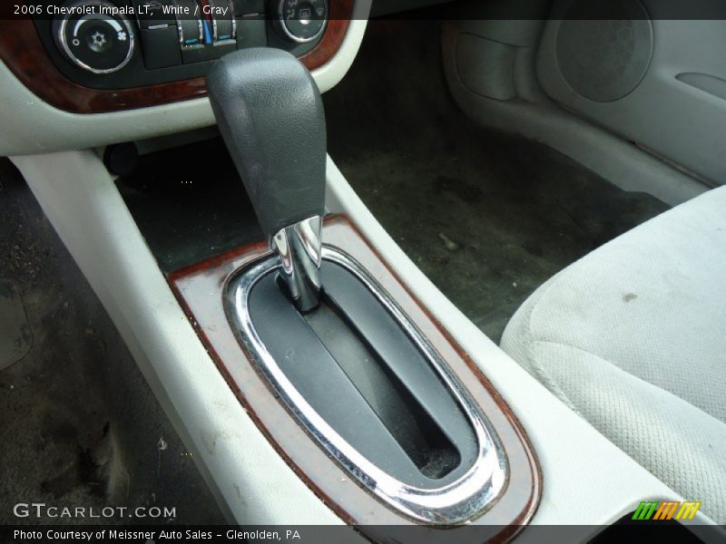 White / Gray 2006 Chevrolet Impala LT