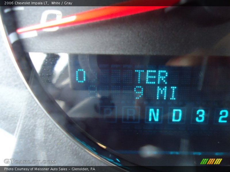 White / Gray 2006 Chevrolet Impala LT