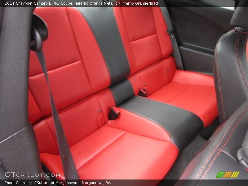  2011 Camaro LT/RS Coupe Inferno Orange/Black Interior