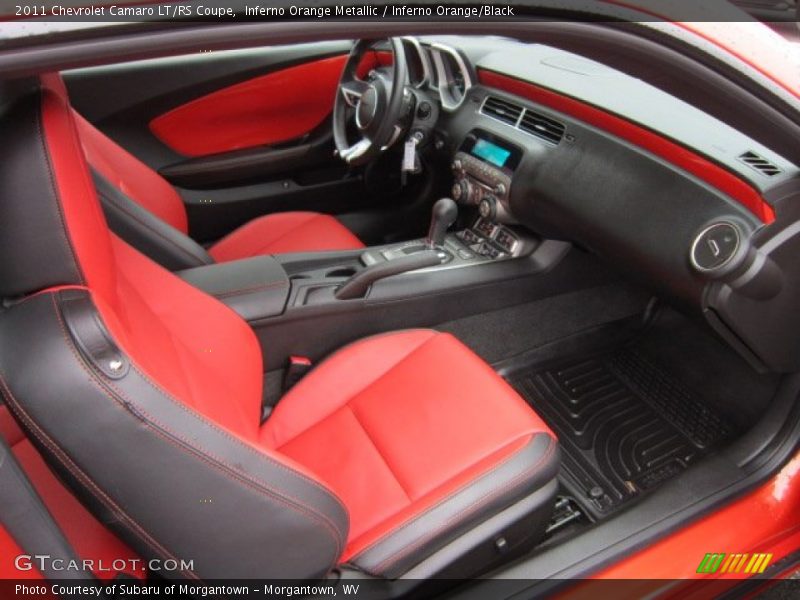  2011 Camaro LT/RS Coupe Inferno Orange/Black Interior