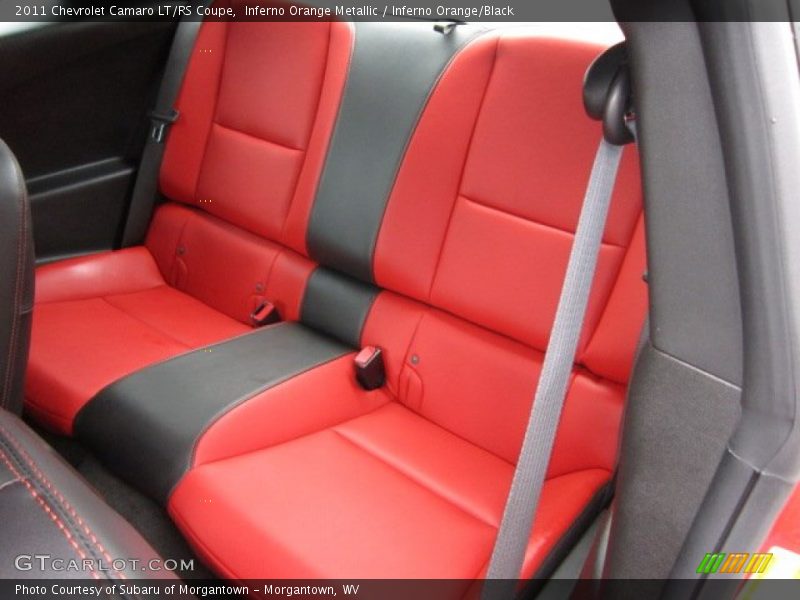  2011 Camaro LT/RS Coupe Inferno Orange/Black Interior