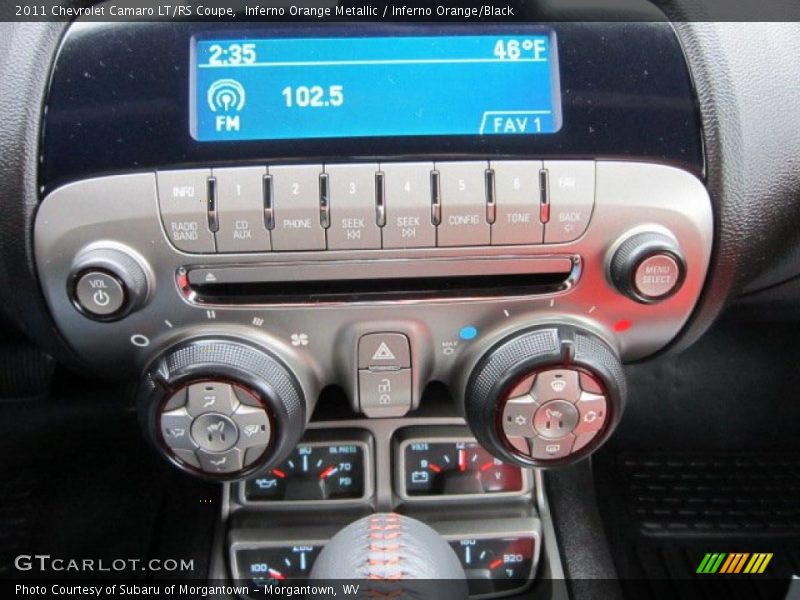 Audio System of 2011 Camaro LT/RS Coupe