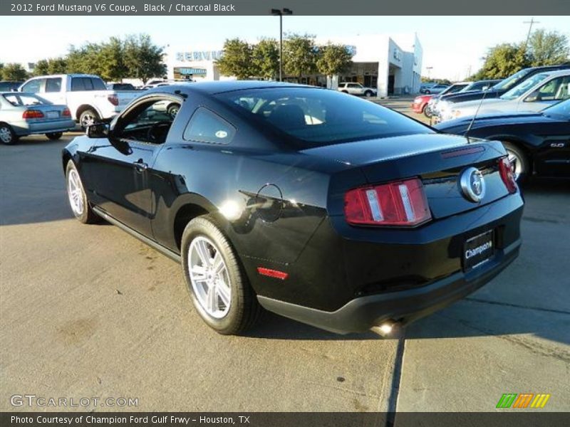 Black / Charcoal Black 2012 Ford Mustang V6 Coupe